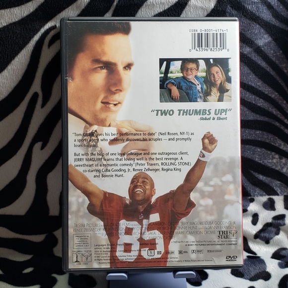 (MM3) Jerry MaGuire DVD- 1996 - Picture 2 of 4